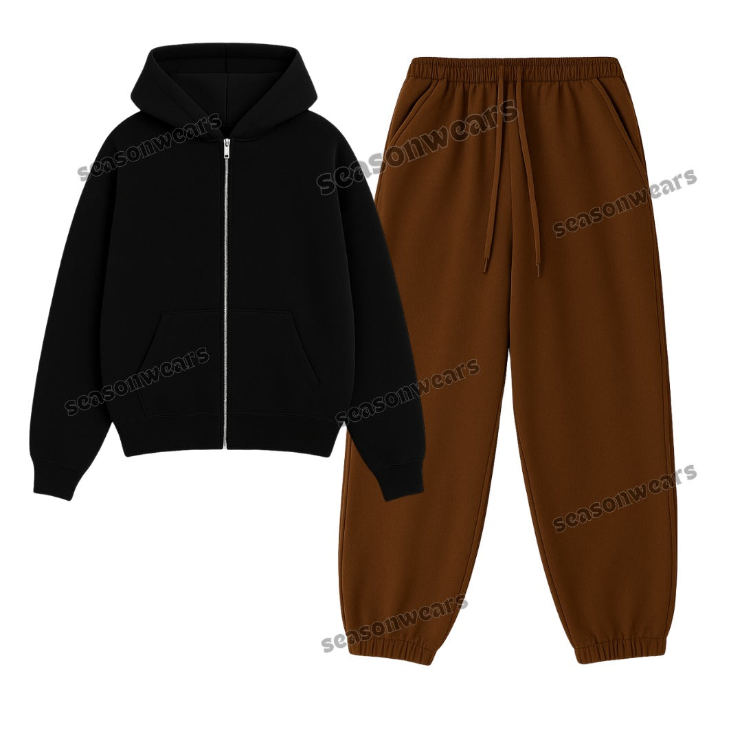 Sweatpant With Oversized Zipper
