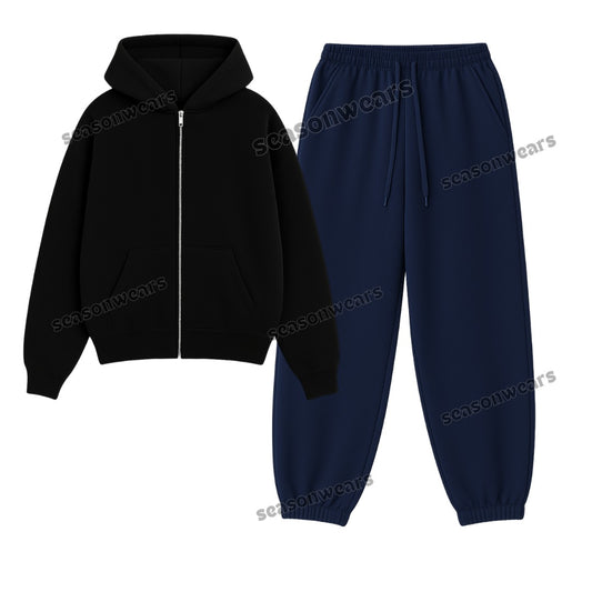 Sweatpant With Fleece Zipper
