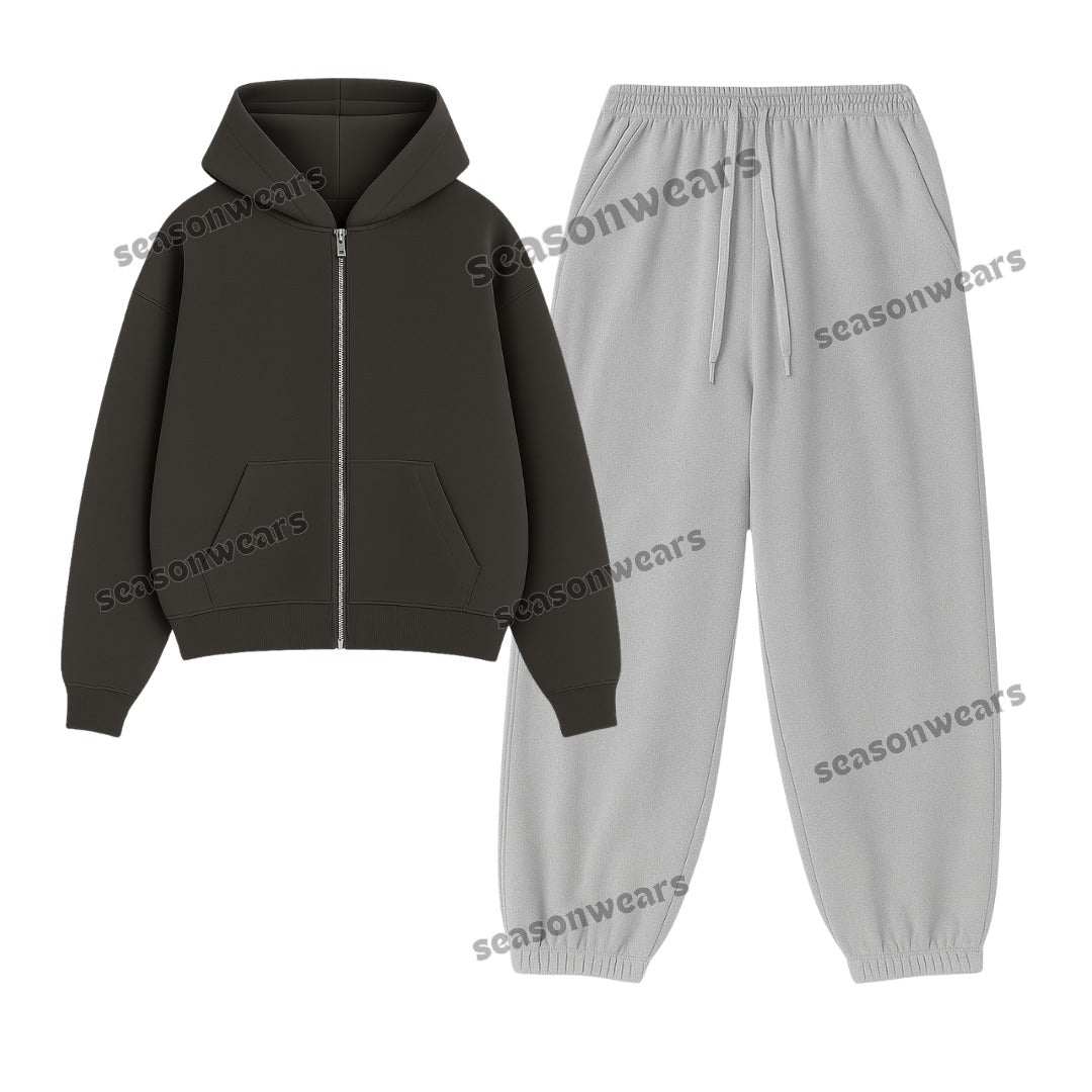 Sweatpant With Fleece Zipper