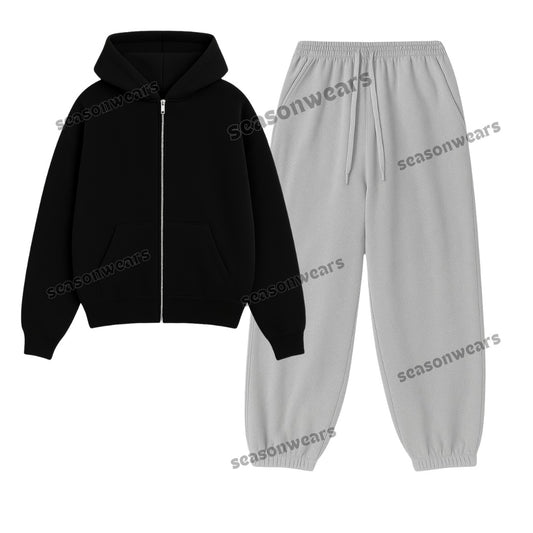 Sweatpant With Fleece Zipper