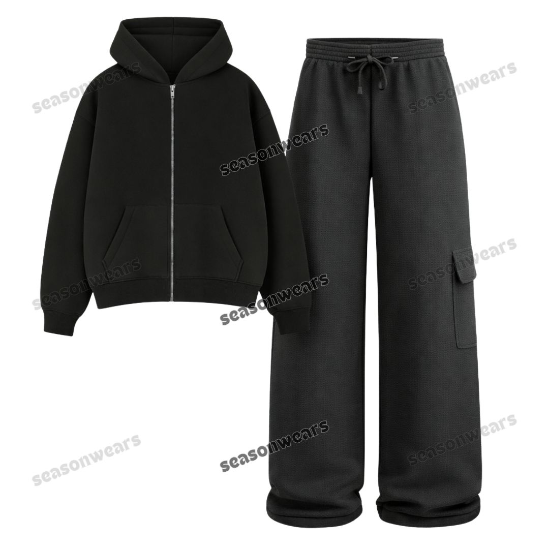 Straight Leg Cargo With Fleece Zipper