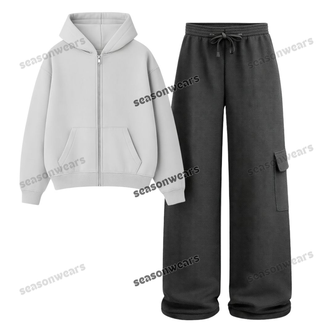 Straight Leg Cargo With Fleece Zipper