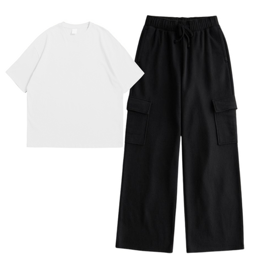 Oversize tee With Cargo