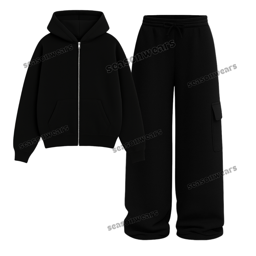Straight Leg Cargo With Fleece Zipper